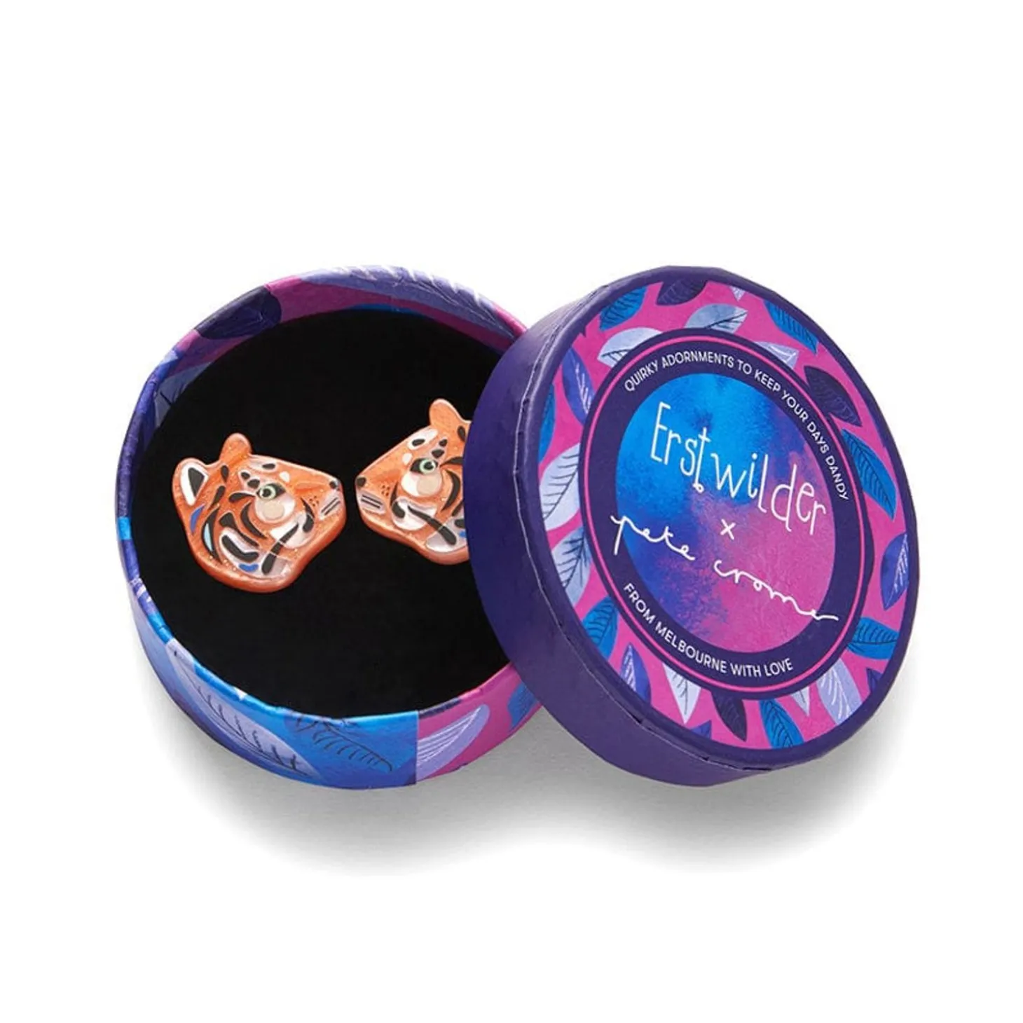 The Tranquil Tiger Earrings