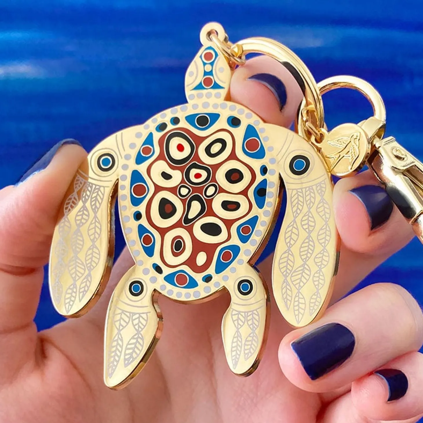 The Turtle 'Bungadu' Key Ring