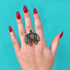 The Turtle 'Bungadu' Ring