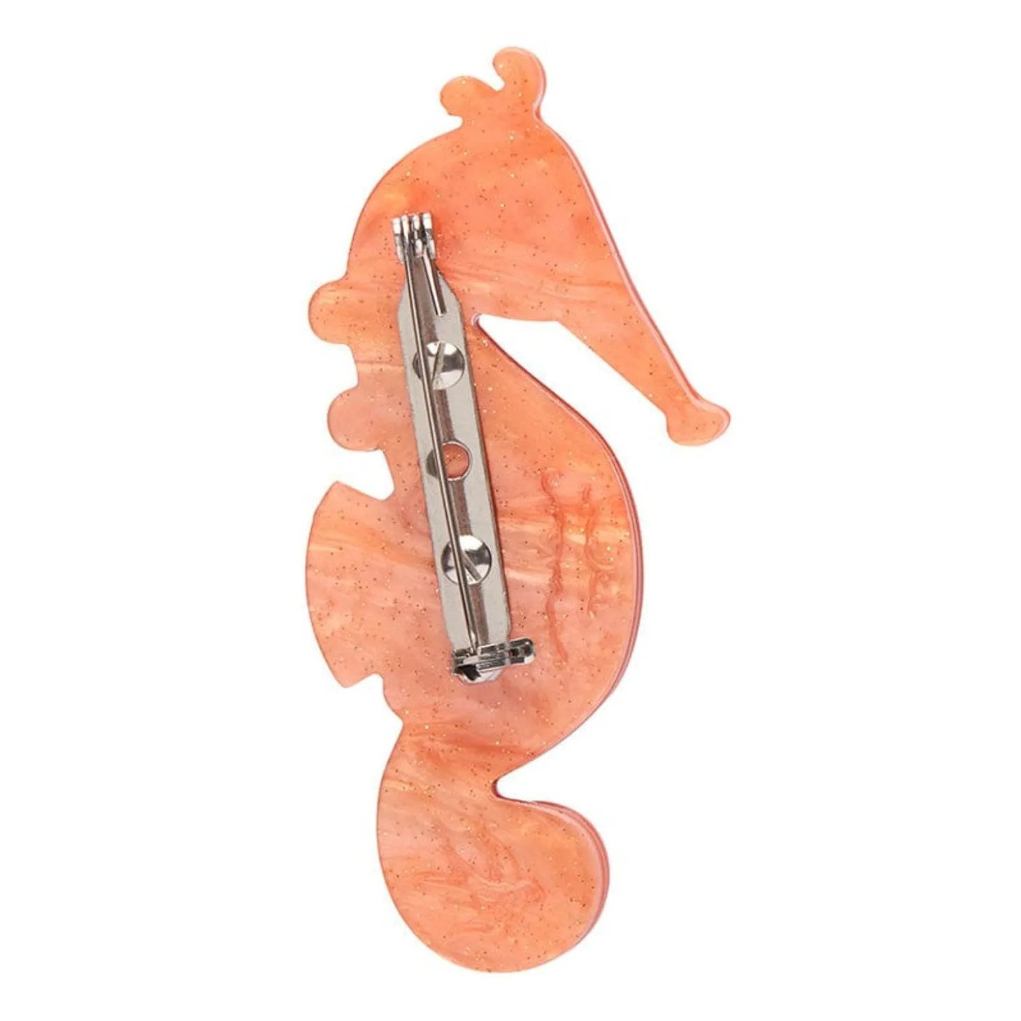 The Wary Western Australian Seahorse Brooch