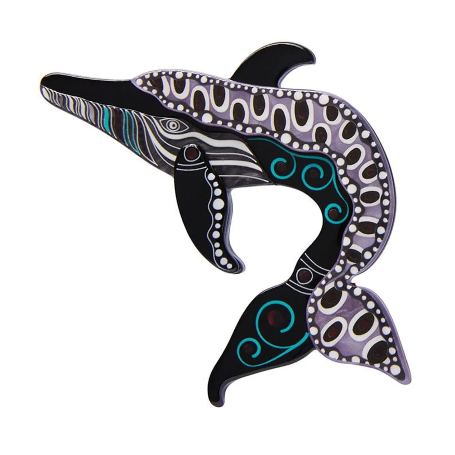 The Whale Brooch