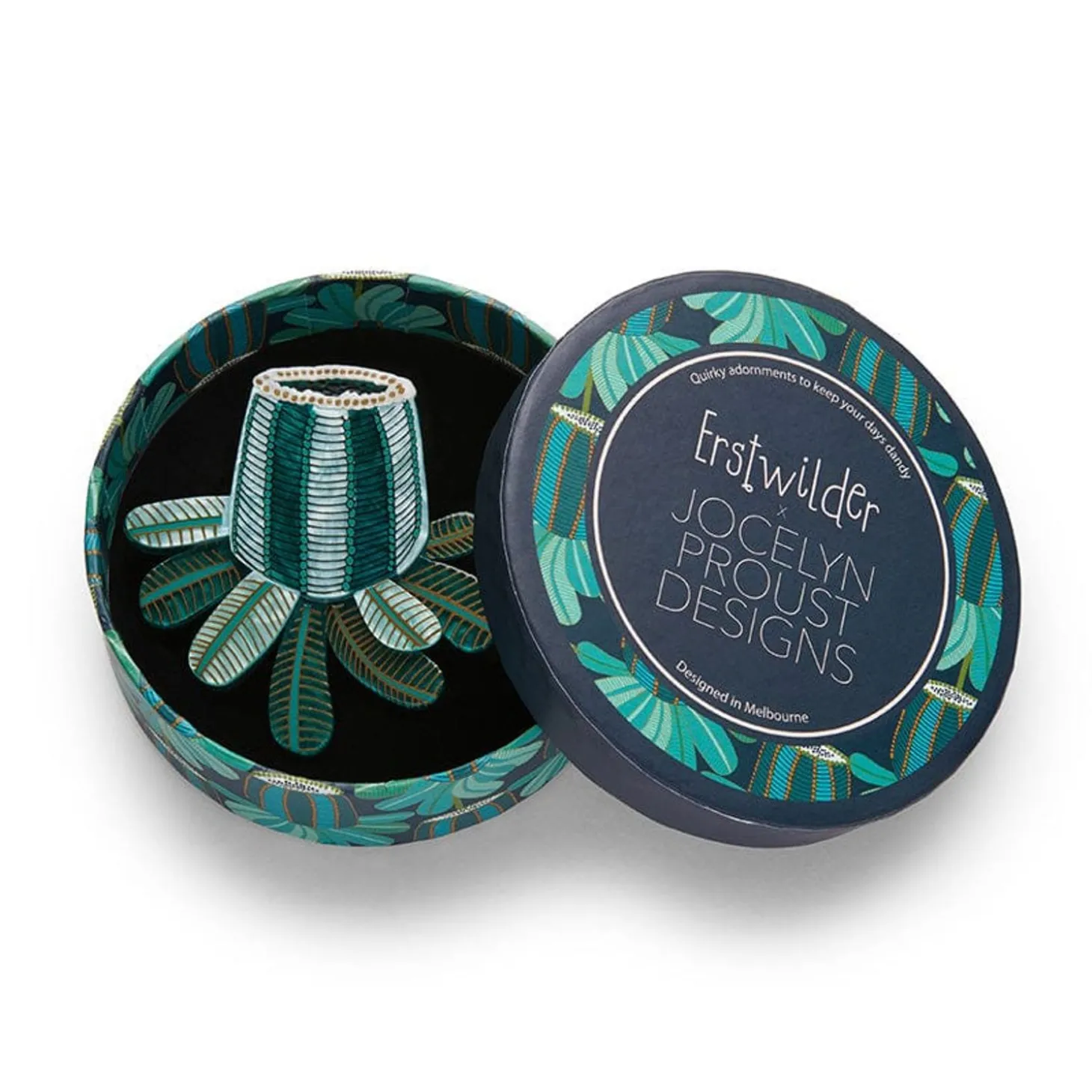 The Wild Banksia Brooch