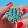 The Wild Banksia Enamel Pin