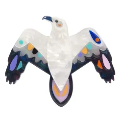 The Wily White Bellied Sea Eagle Brooch