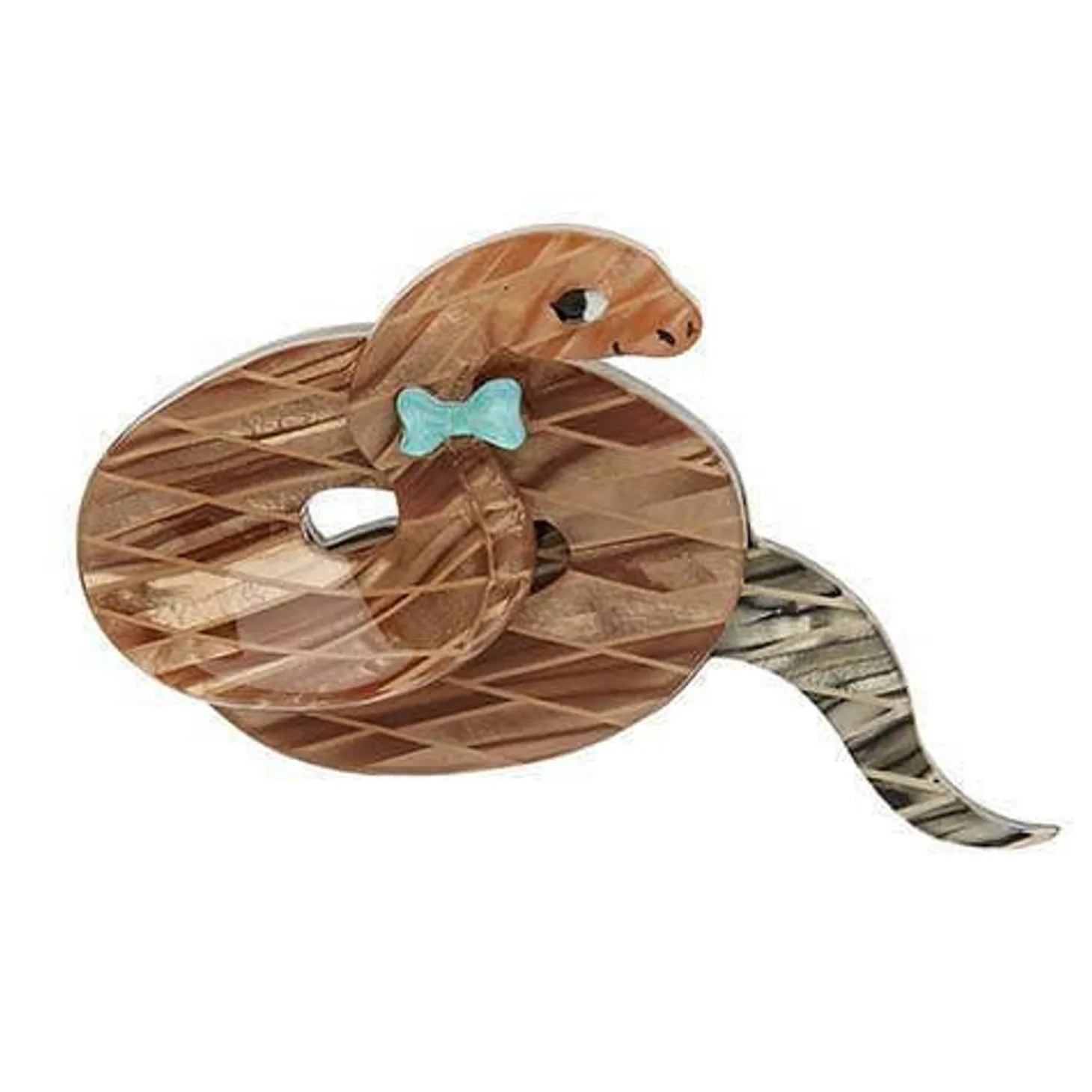 Theodore The Trim Taipan Brooch