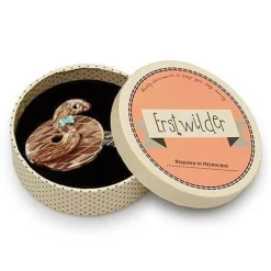 Theodore The Trim Taipan Brooch