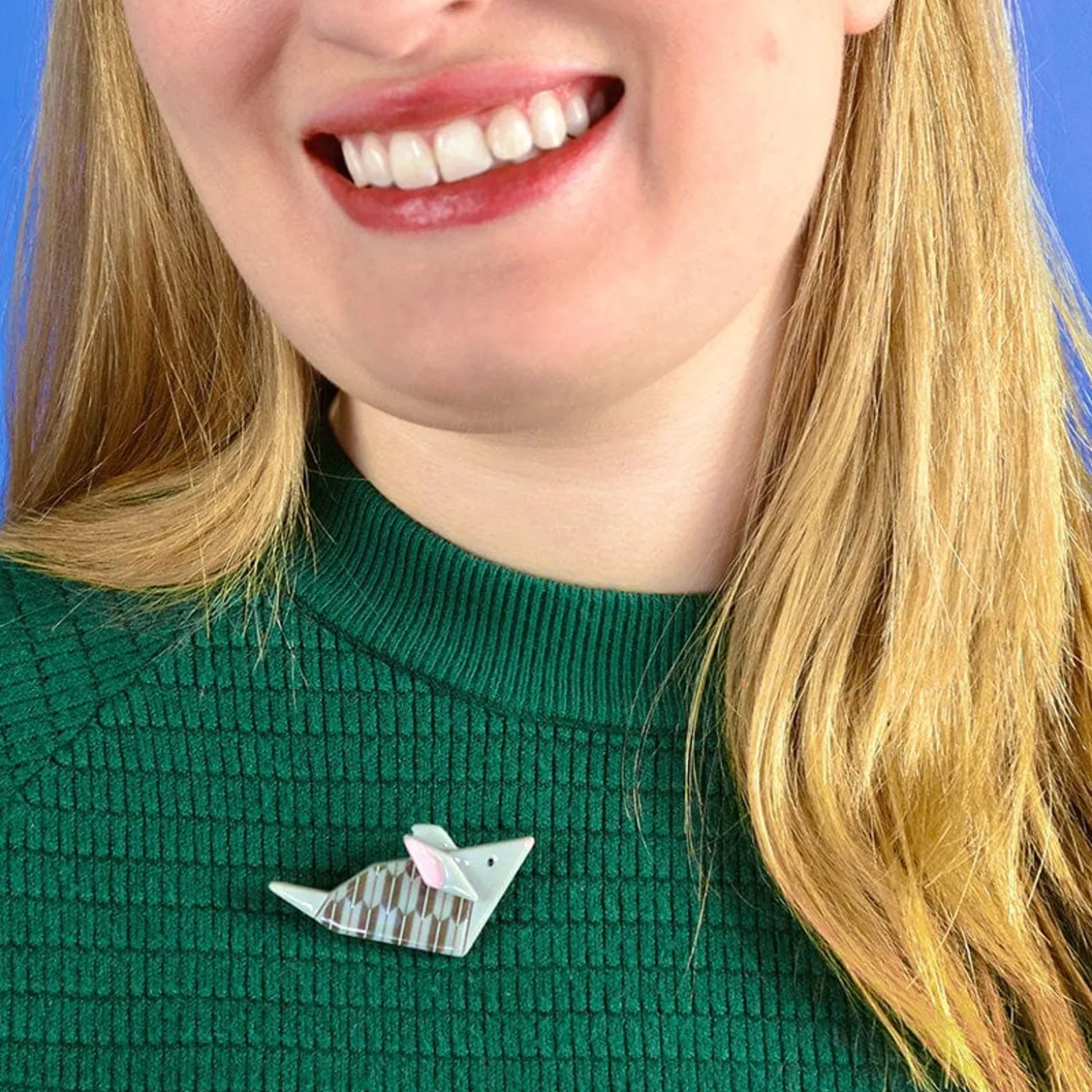 This Little Mouse Mini Brooch