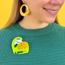 Thunder Lizard Brooch