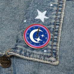 Timely Tale Enamel Pin