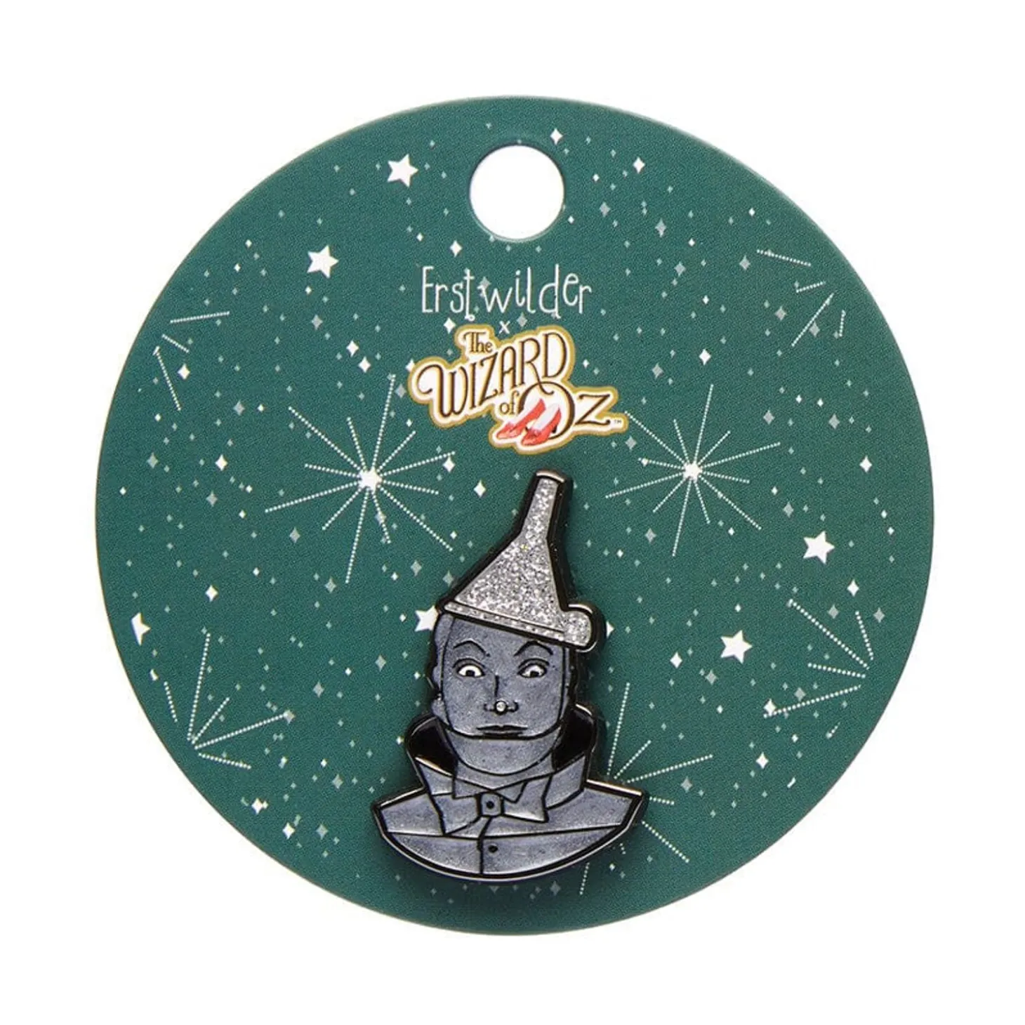 Tin Woodman Enamel Pin