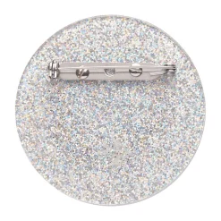 Tiny Blue Dot Brooch