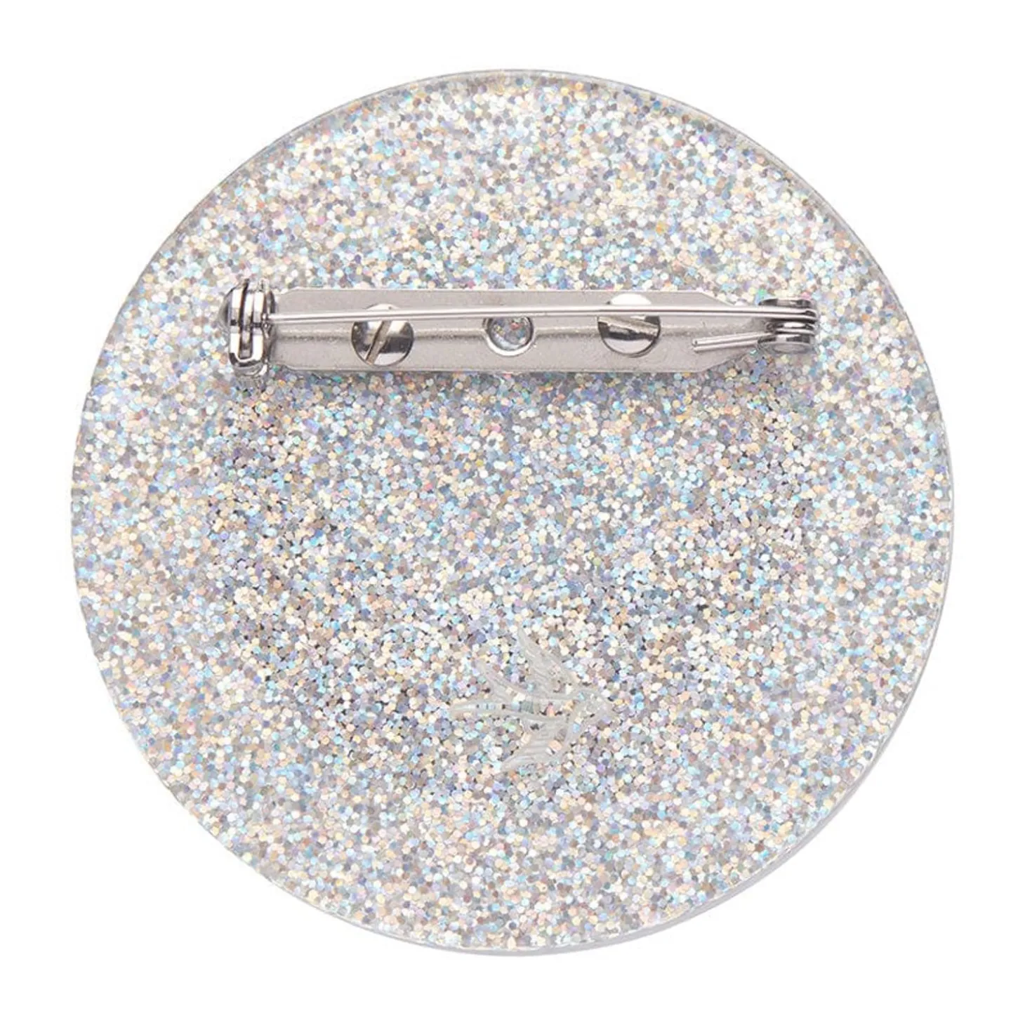 Tiny Blue Dot Brooch