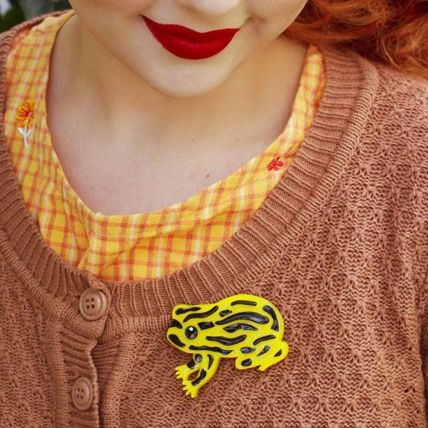 Tiny Toxic Tim Brooch