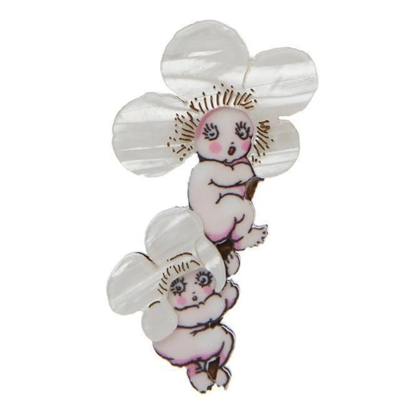 Ti-Tree Babies Brooch