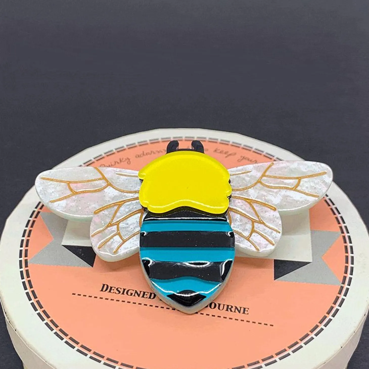 To Bee Or Not To Bee Brooch