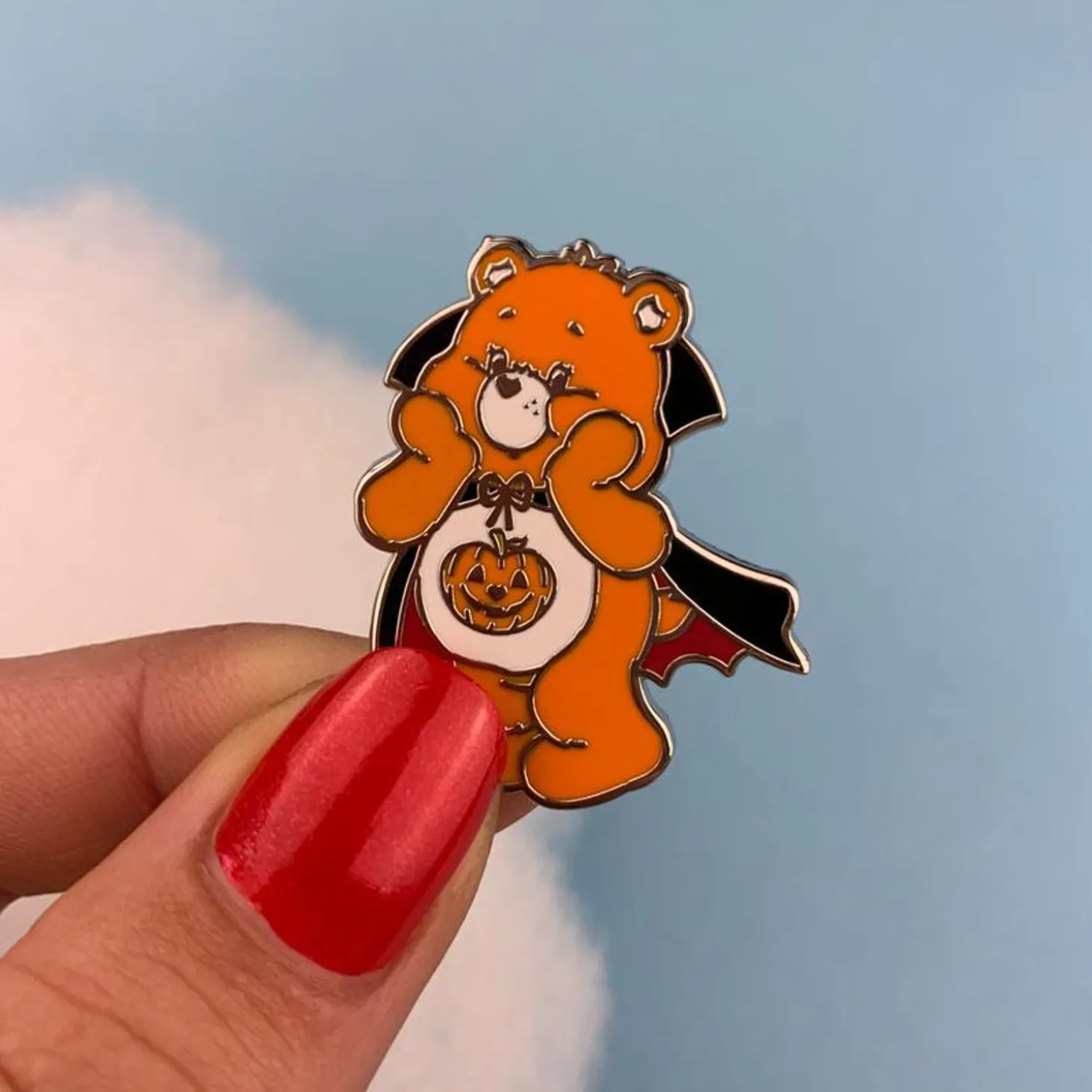 Trick-Or-Sweet Bear Enamel Pin