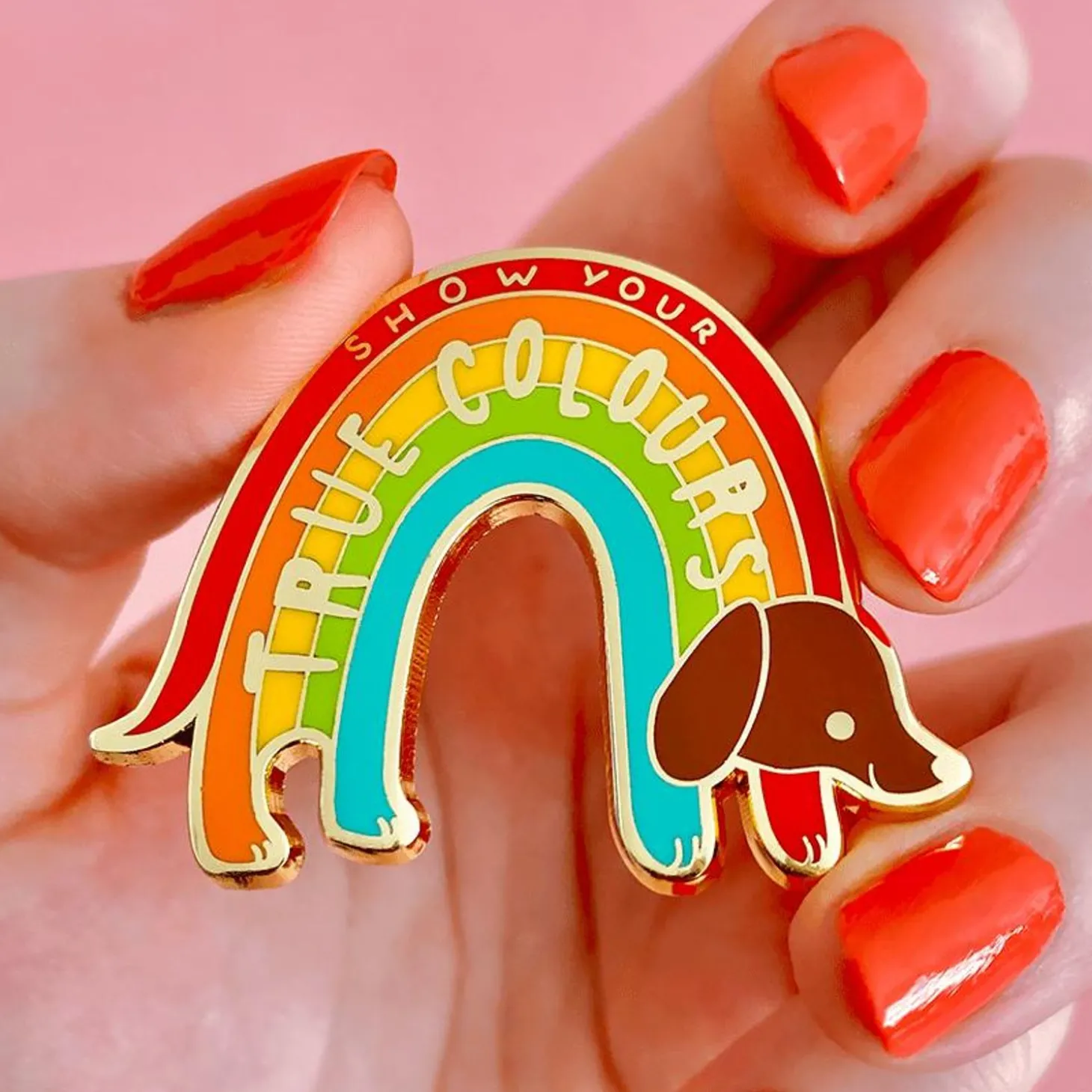 True Colours Enamel Pin