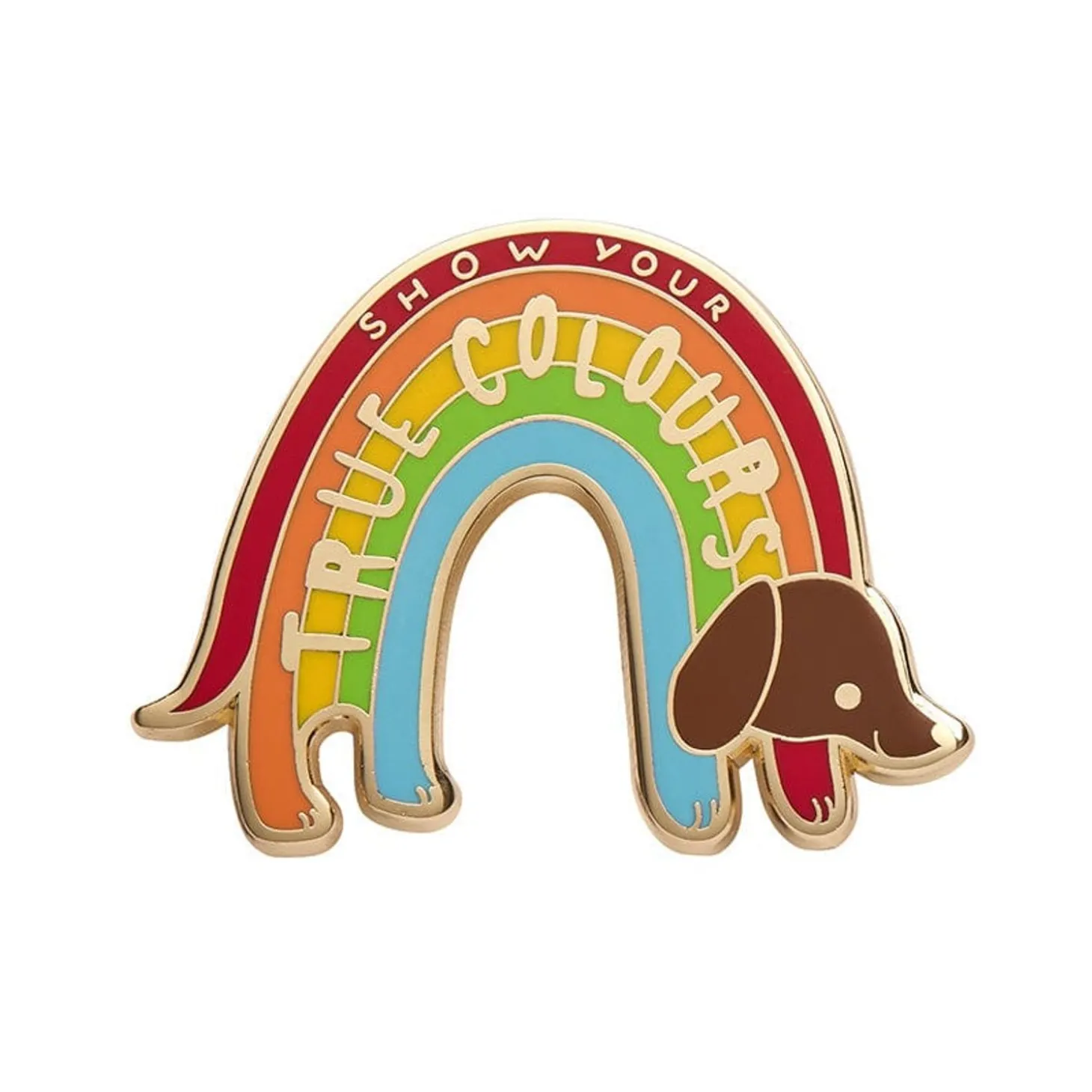 True Colours Enamel Pin