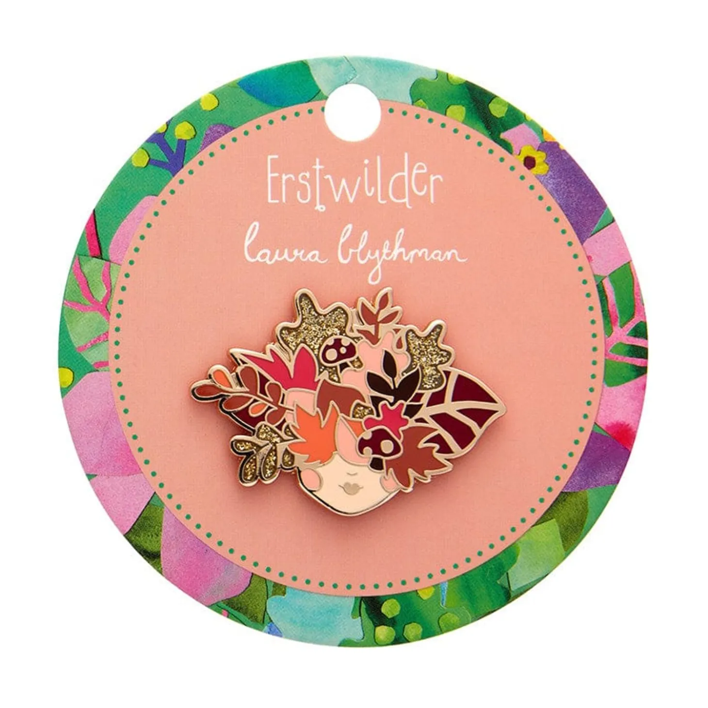 Turn A New Leaf Enamel Pin