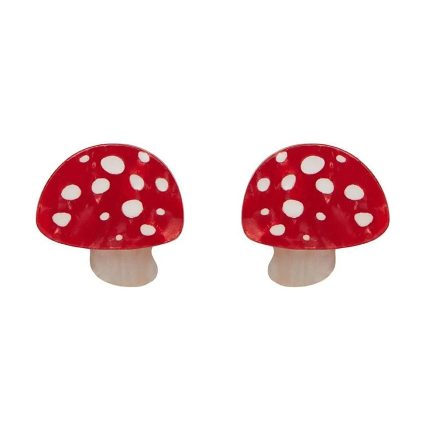 Twinning Toadstools Stud Earrings