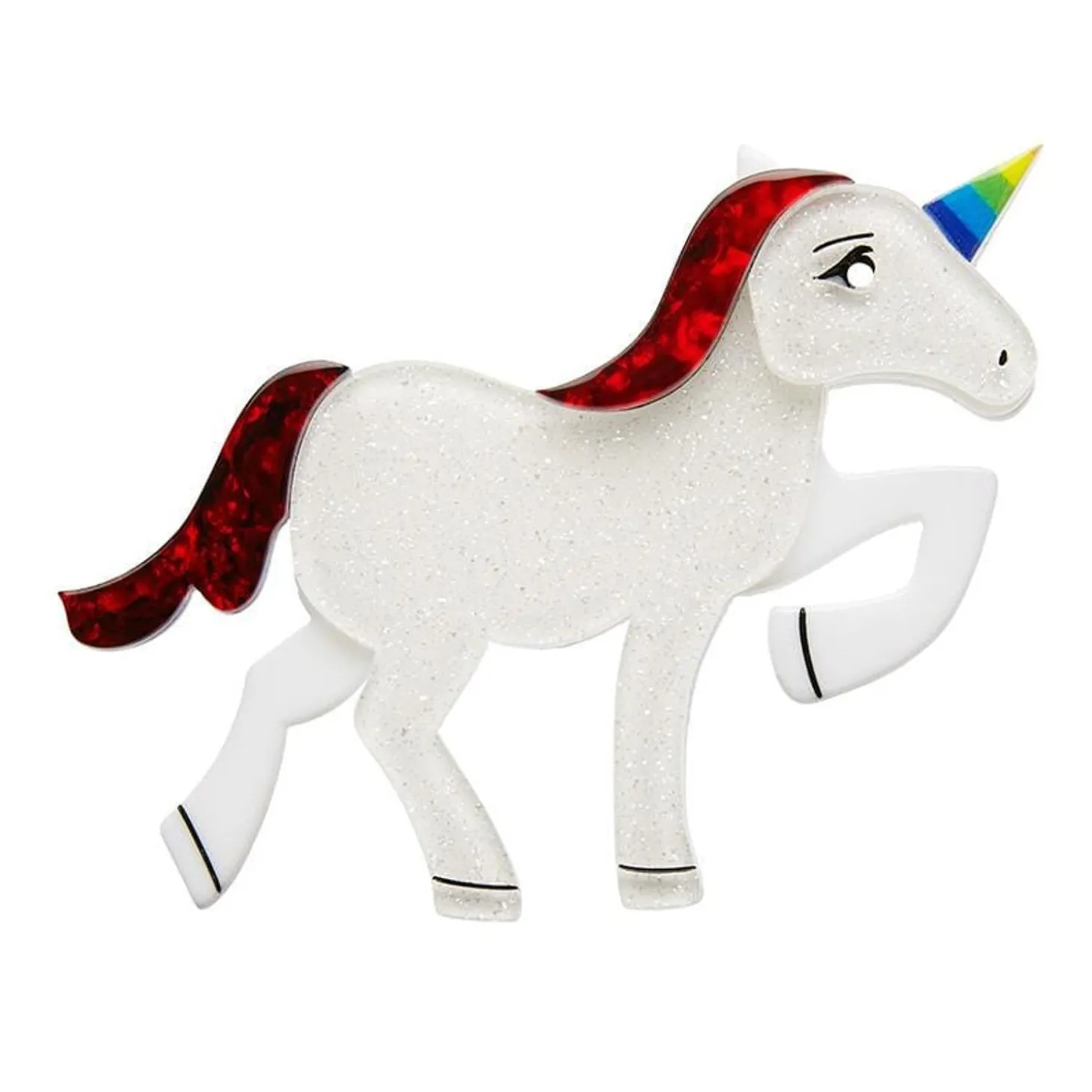 Ula The Unicorn Brooch