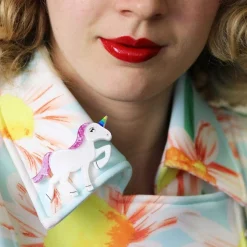 Ula The Unicorn Brooch