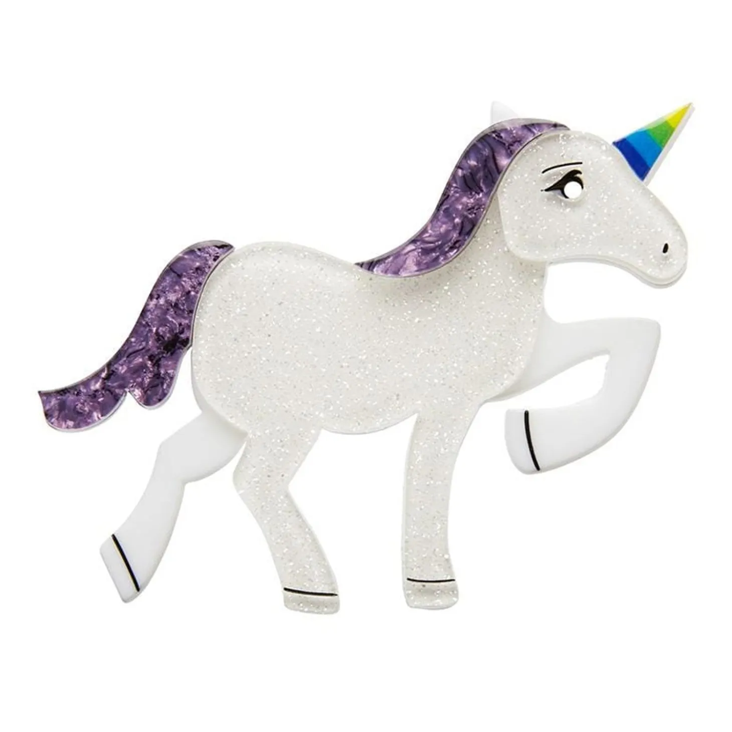 Ula The Unicorn Brooch