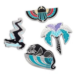 Untamed Elegance Enamel Pin Pack - 4 Piece