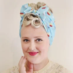 Up In The Clouds Head Scarf