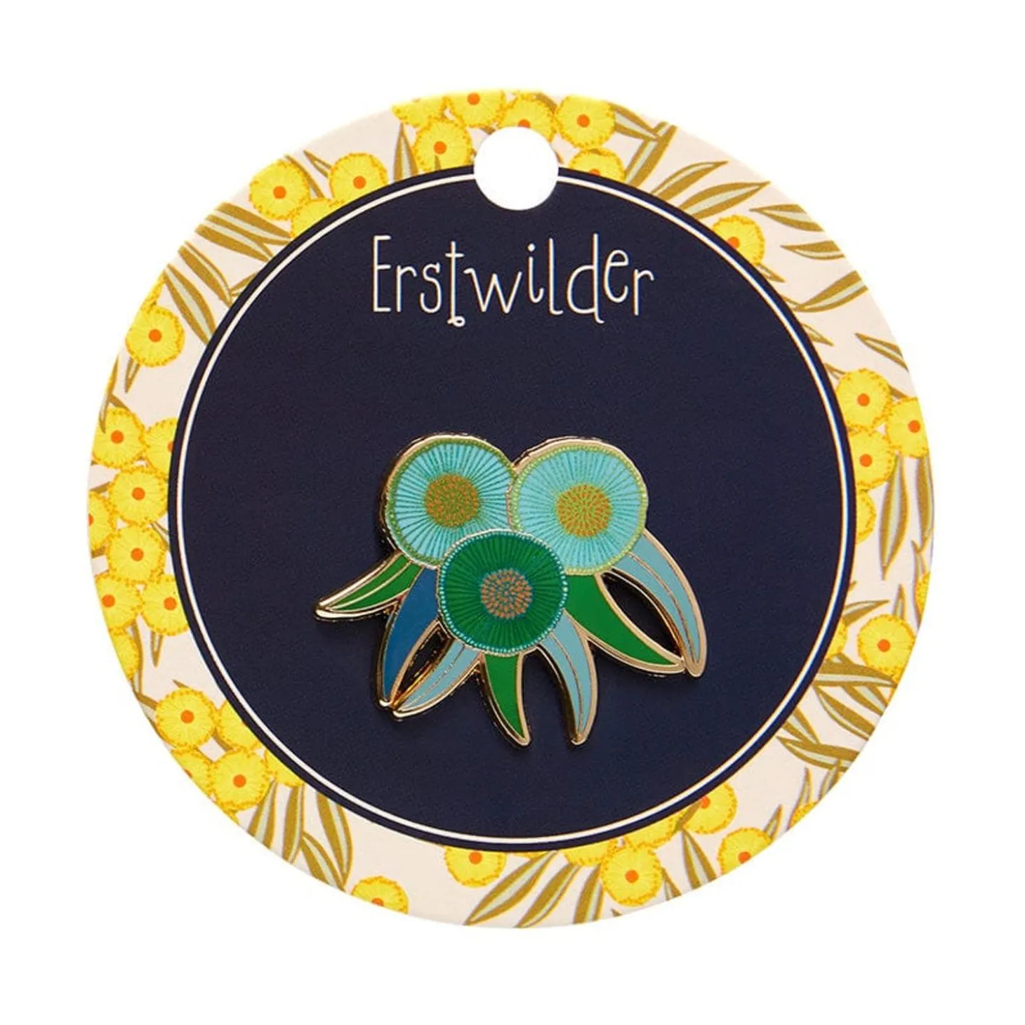 Verdant Green Gum Enamel Pin