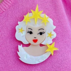 Virgo The Visionary Brooch