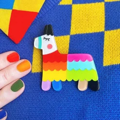 Viva Pride Pinata Brooch