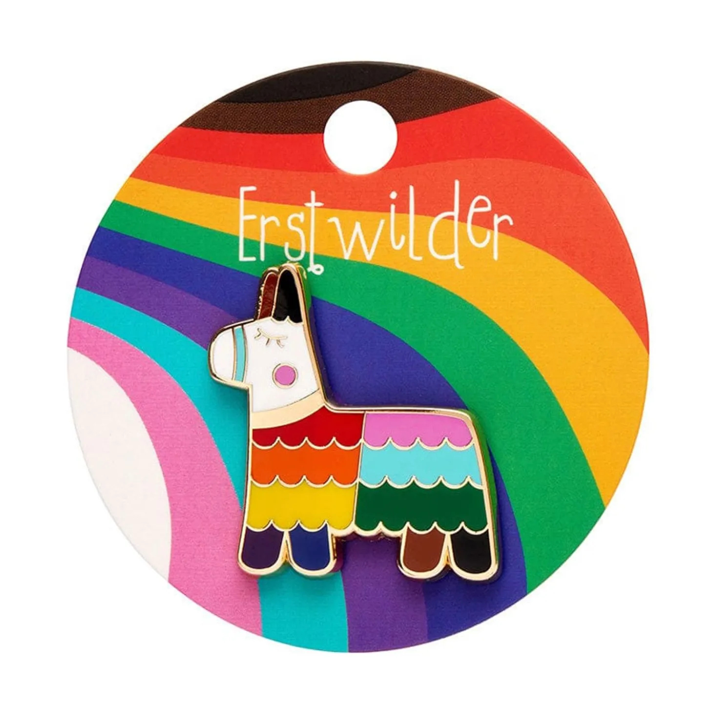 Viva Pride Pinata Enamel Pin