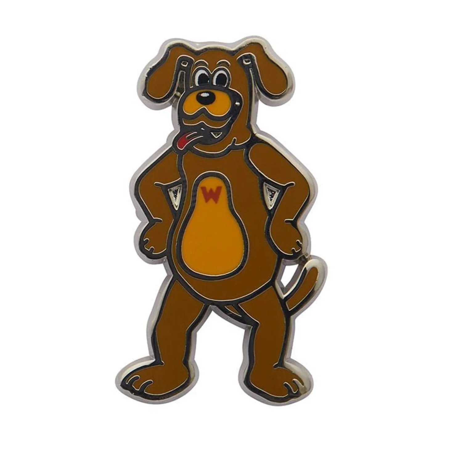 Wags The Dog Enamel Pin