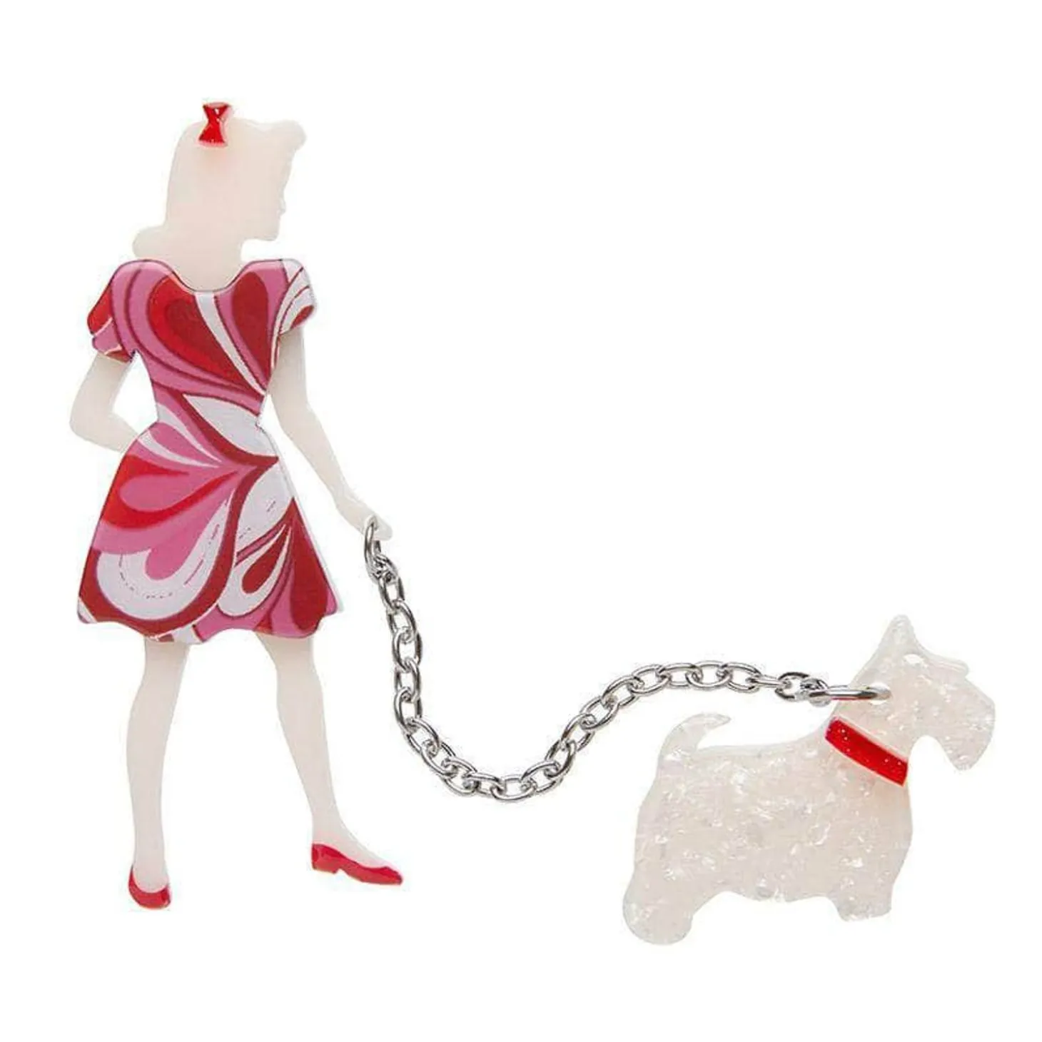 Walking Wonders Brooch
