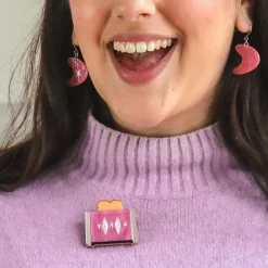 Warm And Toasty Brooch