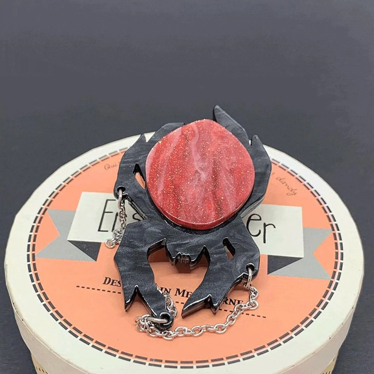 Web Spinning Wonder Brooch