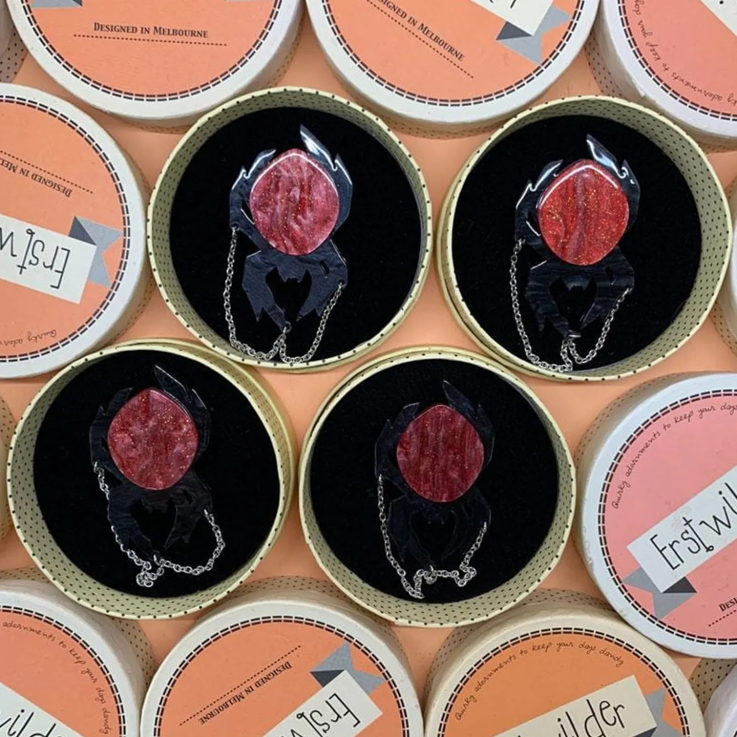 Web Spinning Wonder Brooch