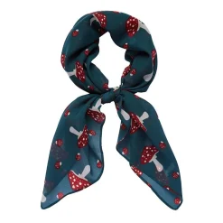 Well Spotted Head Scarf Teal