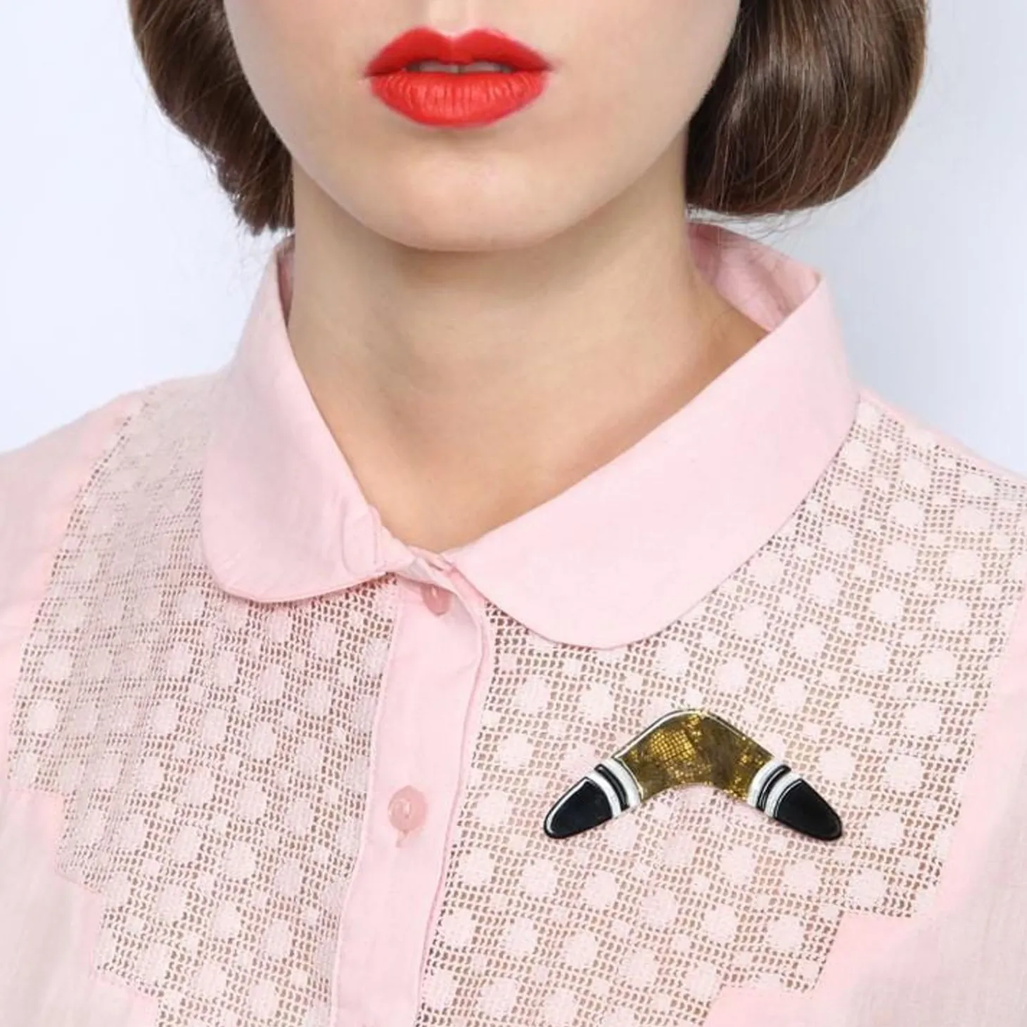 What Goes Around Brooch