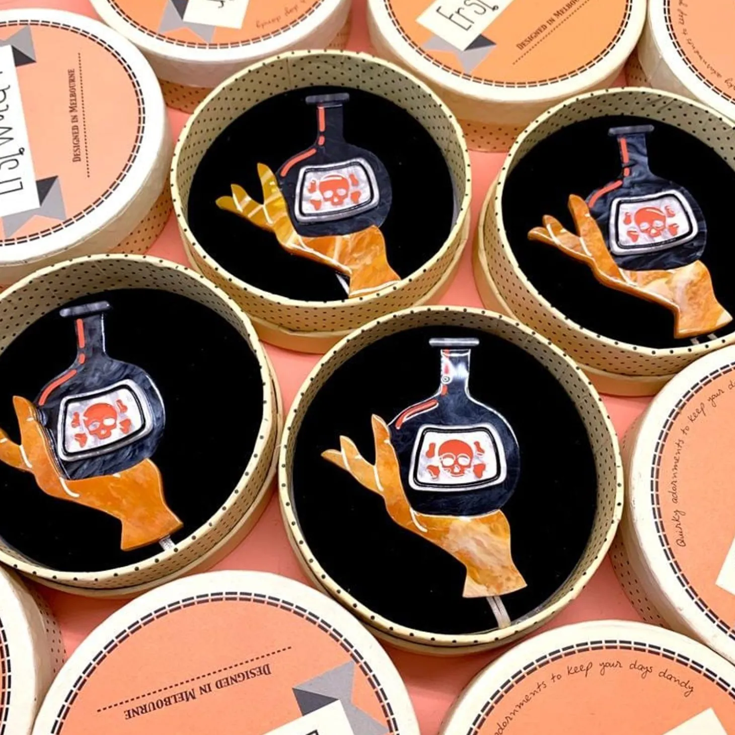 What'S Your Poison? Brooch