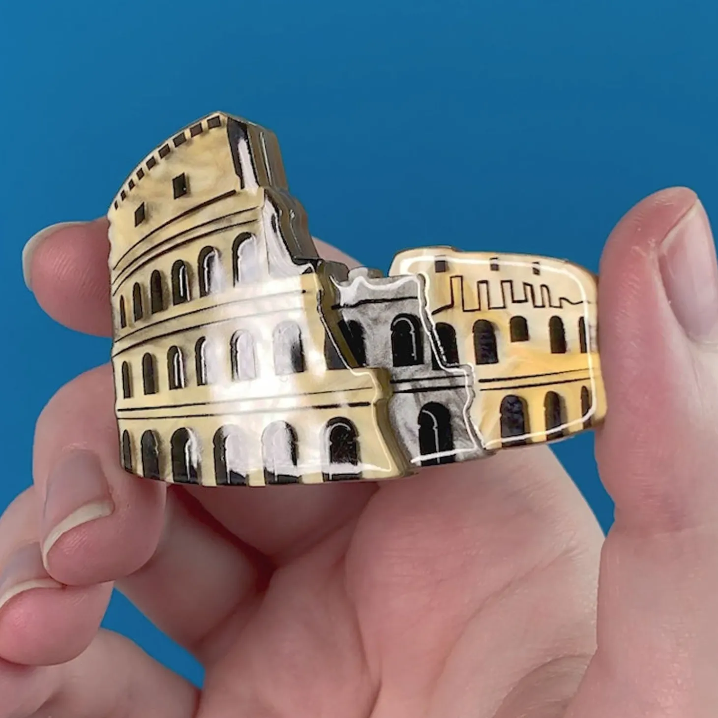 Where Gladiators Rome Brooch