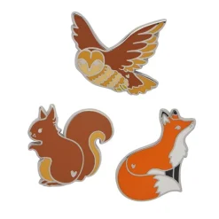 Wild And Free Pin Set