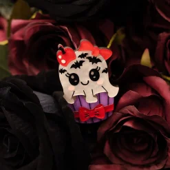 With A Scary On Top! Brooch