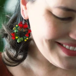Wreath Down Under Earrings