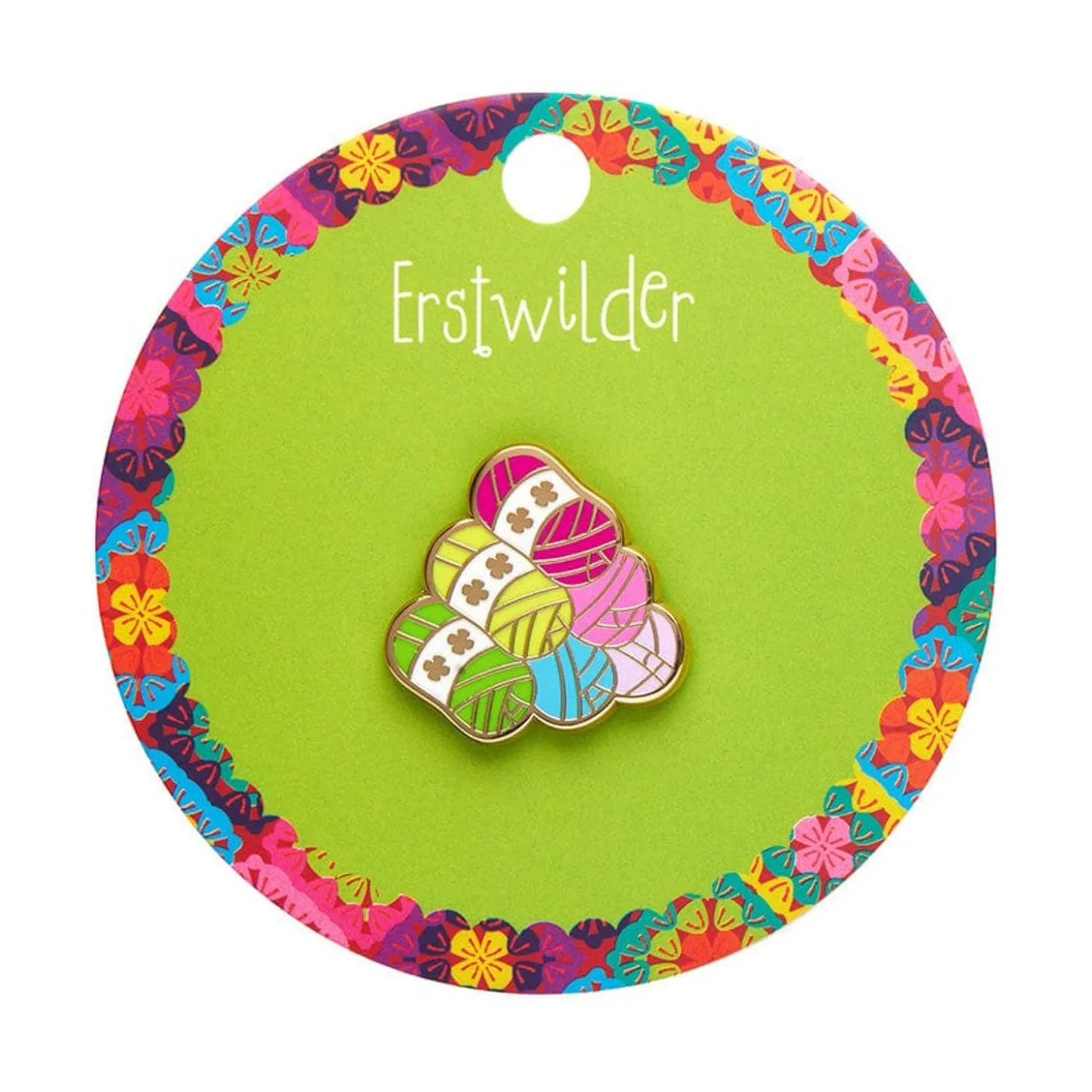 Yarn Spinner Brooch Enamel Pin