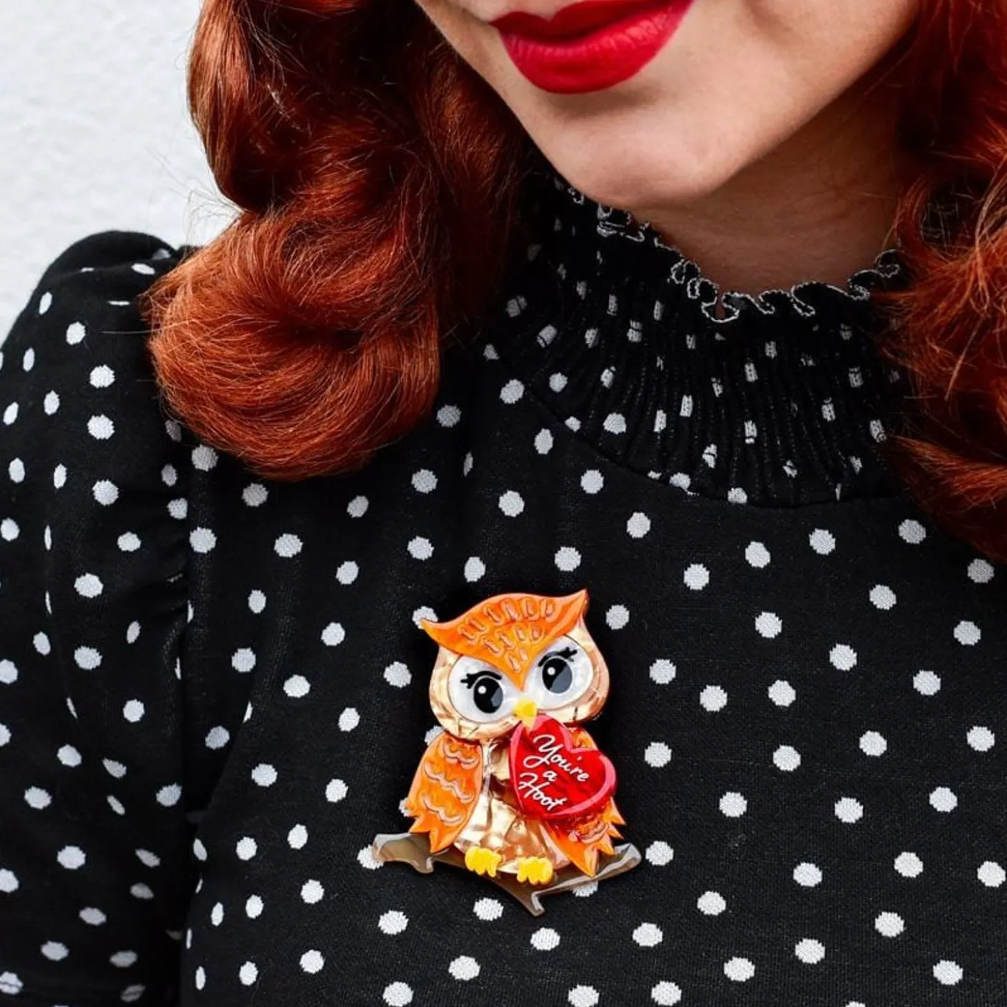 You'Re A Hoot Brooch