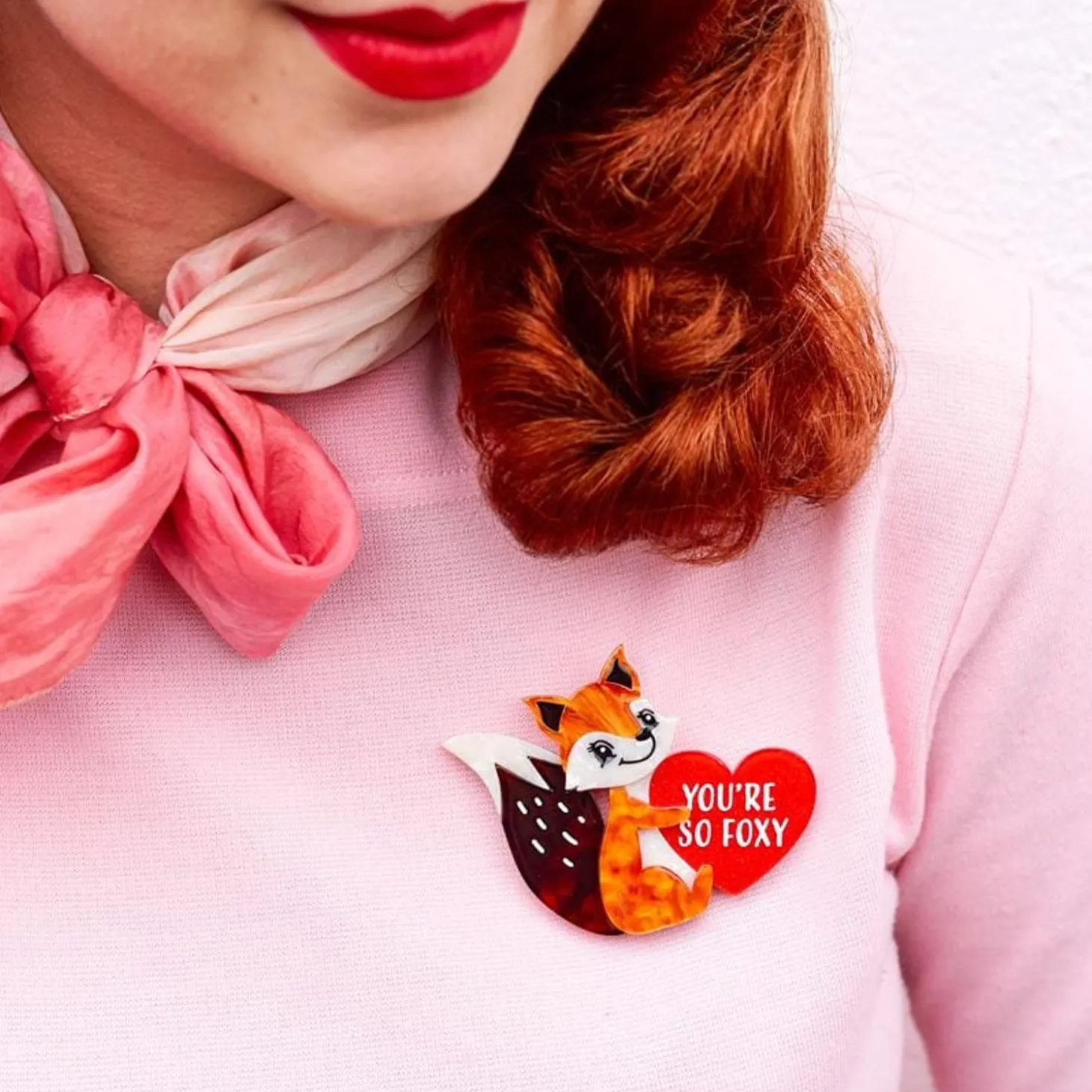 You'Re So Foxy Brooch