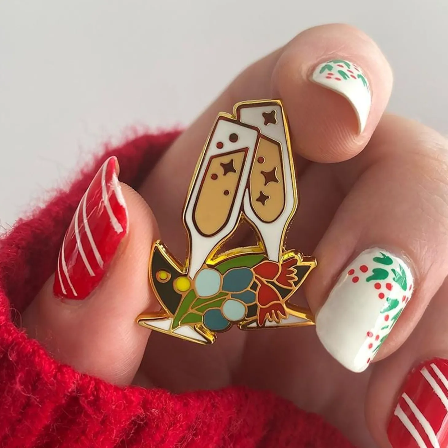Yuletide Sparkles Enamel Pin