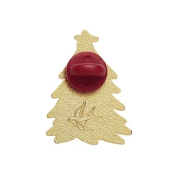 Yuletide Timber Enamel Pin